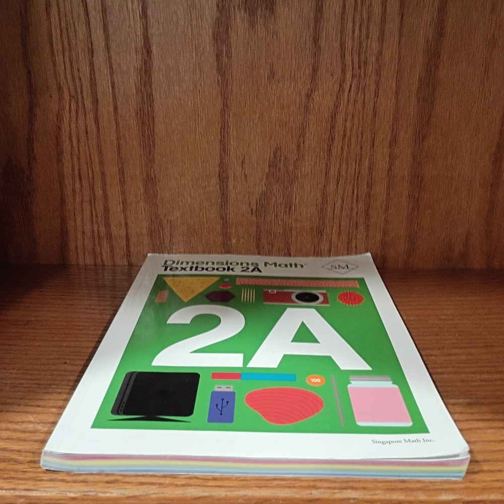 Dimensions Math Student Textbook 2A Trade Paperback Singapore Math - Picture 4 of 9